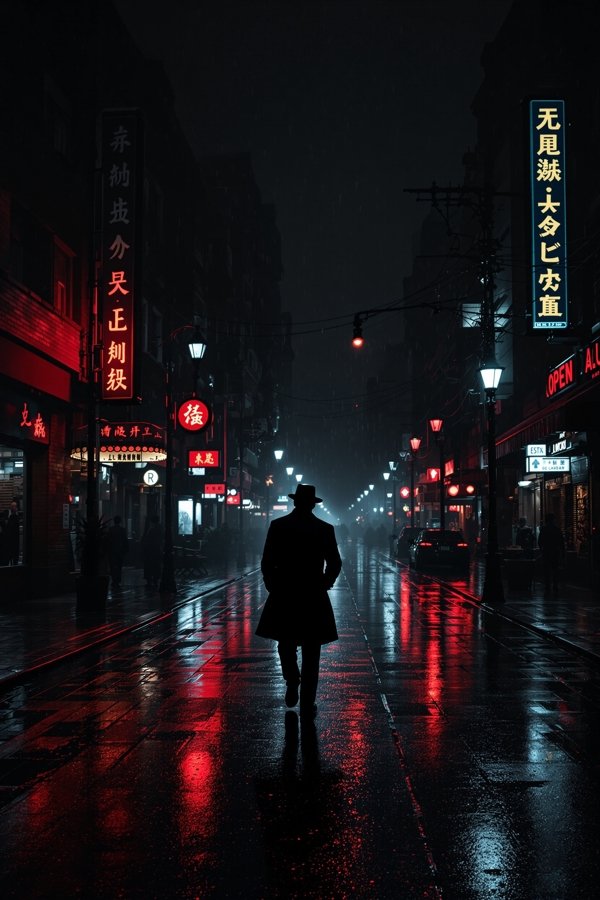 暗夜追缉 电影海报